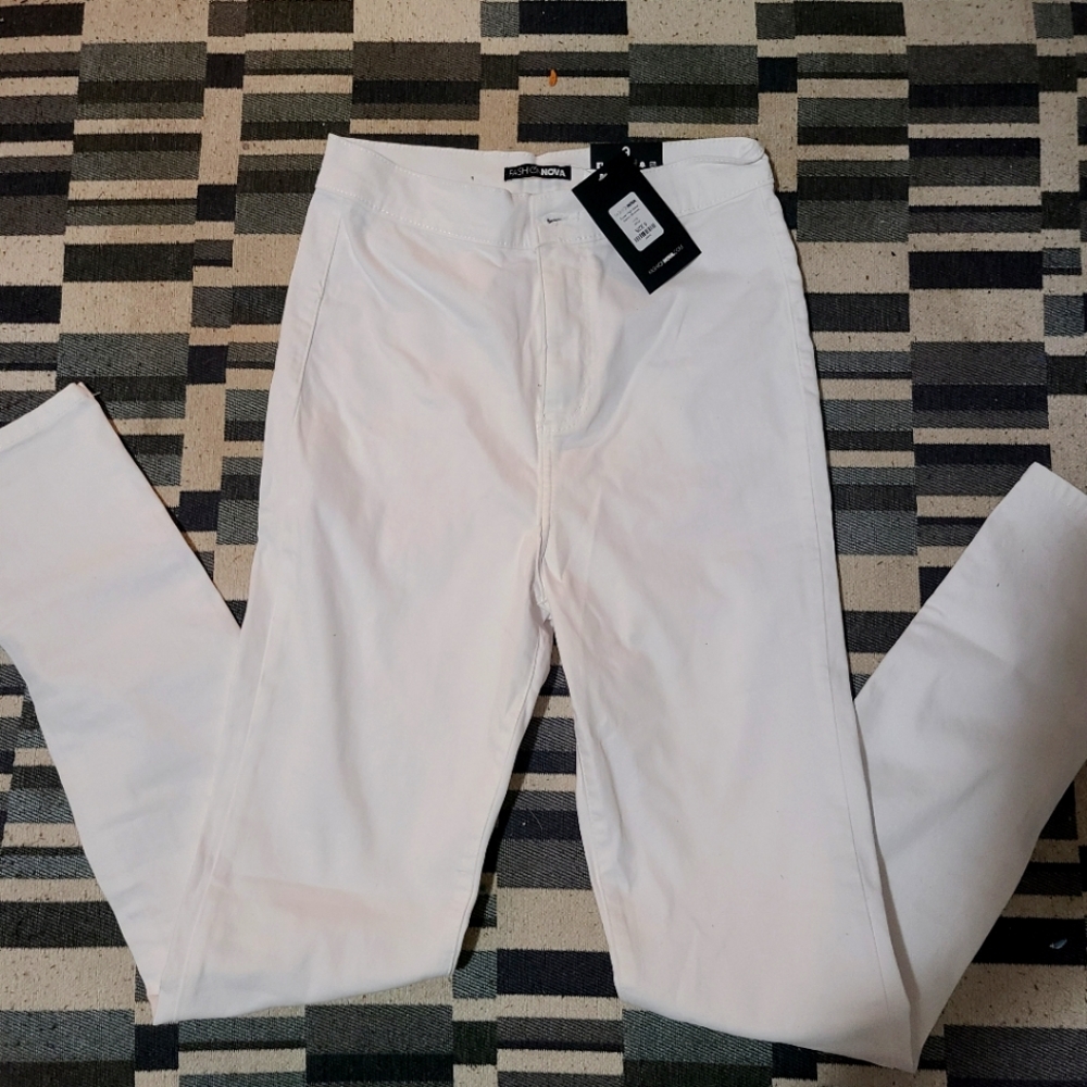 Super High Waist Skinny Jeans